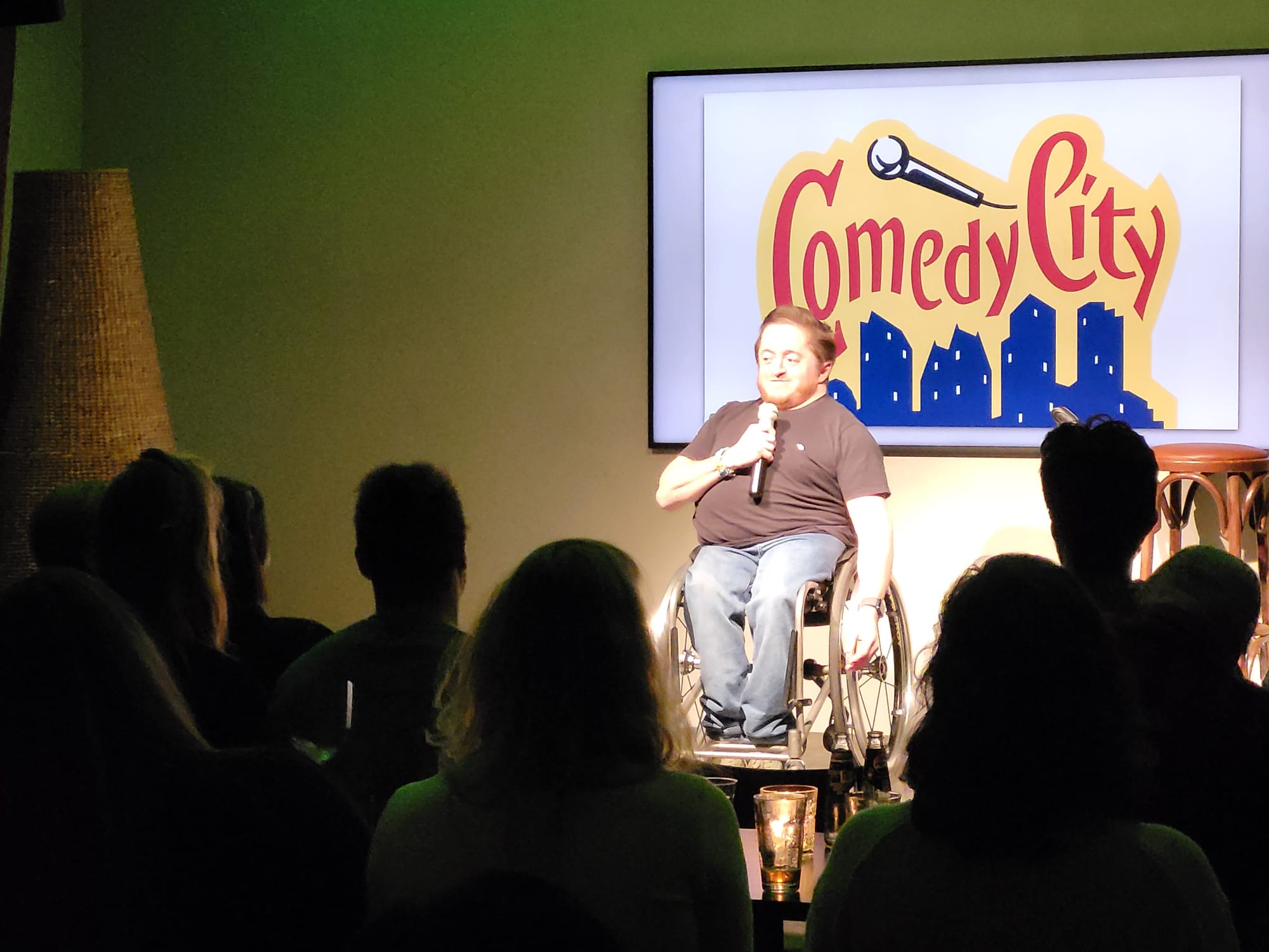 Stefan Buitenhuis als stand-up comedian