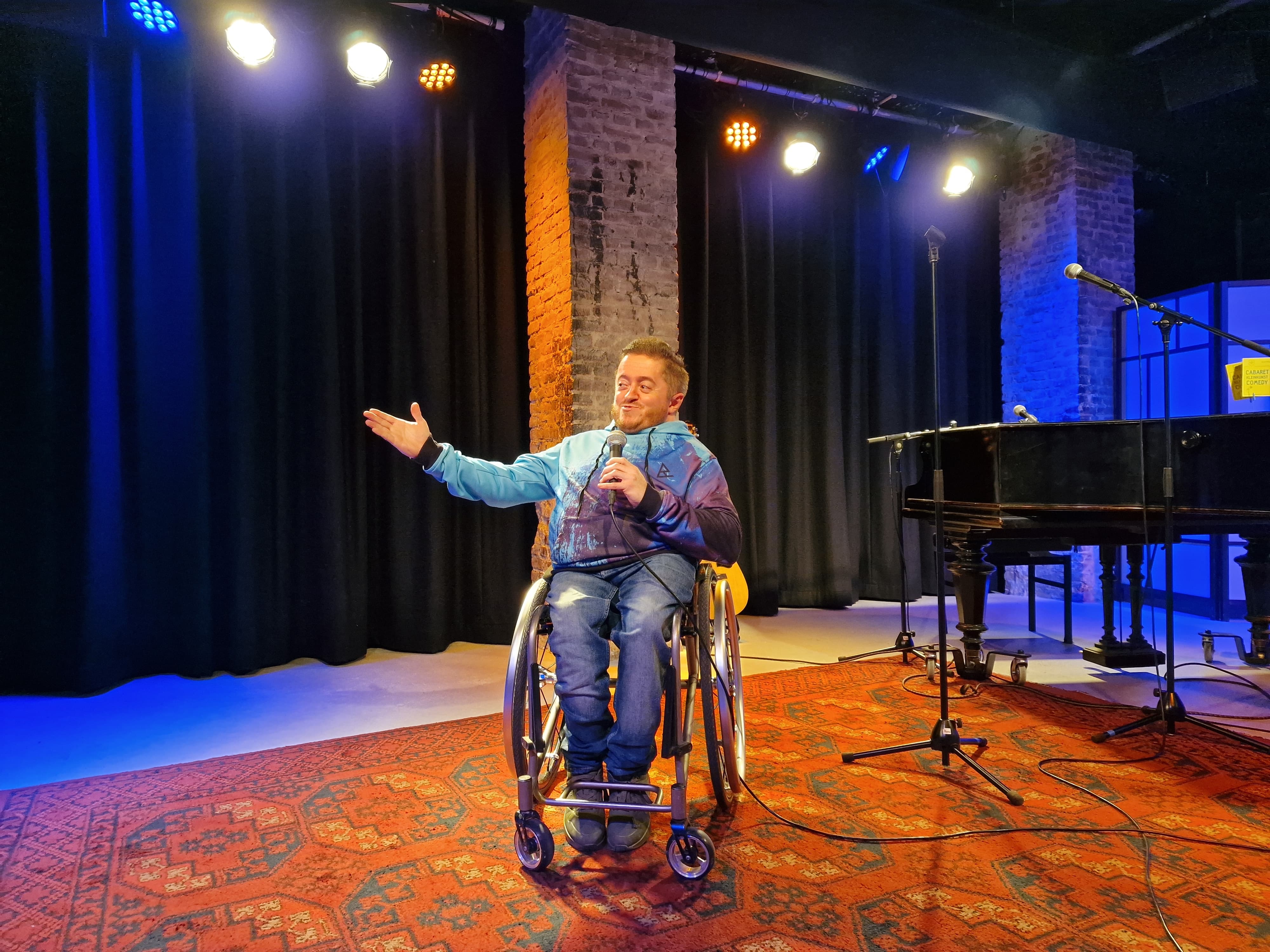 Stefan als Dagvoorzitter
